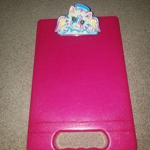 Lisa Frank Angel Kitty Clipboard